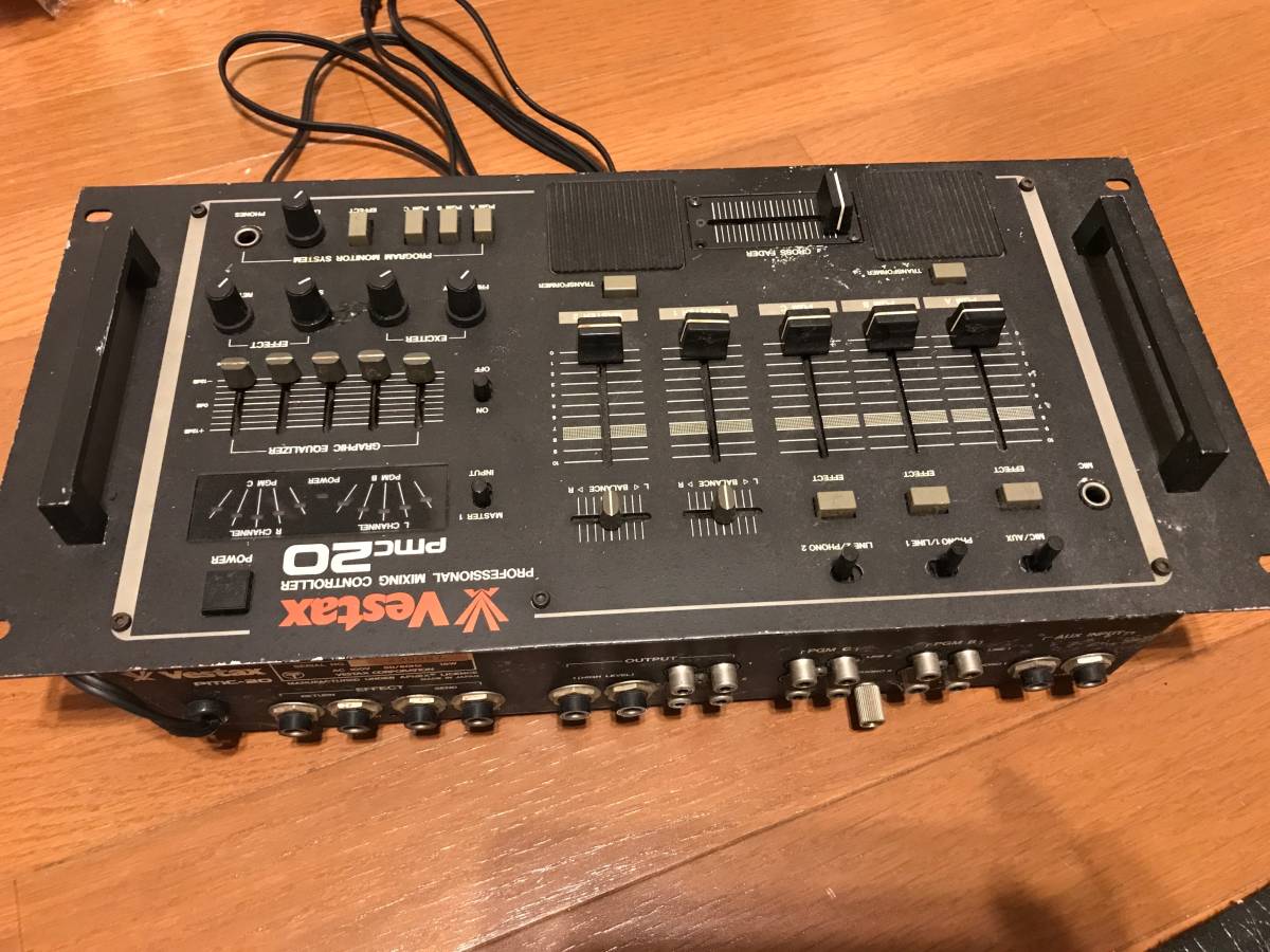 DJミキサー VESTAX PMC-20 VESTAX ベスタクス PMC20SL DJ