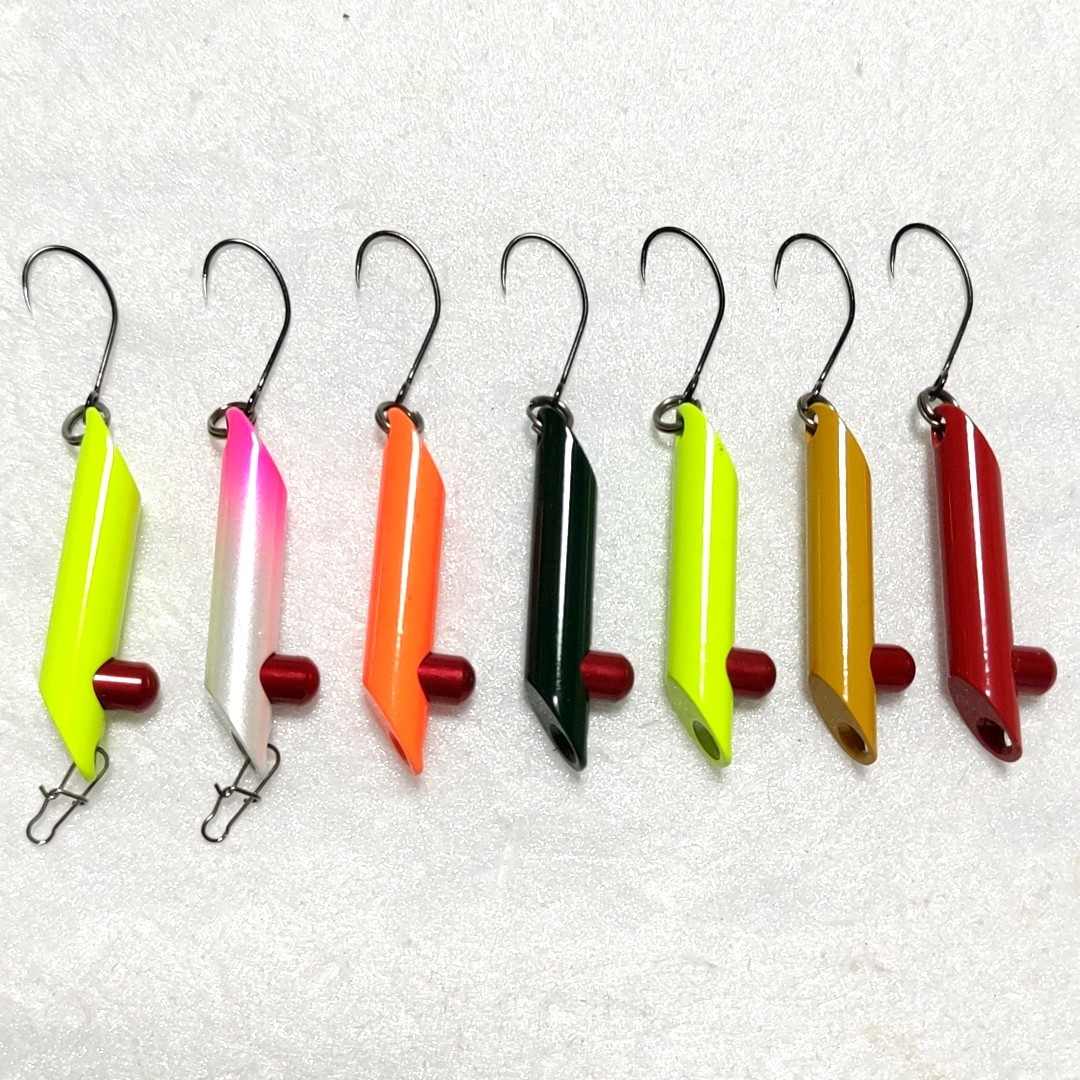 【中古未使用品多数】ウォーターランド ディスコスティック メタルスティック 2.8g 7枚セット エリア 管釣り限定 同梱OK 送料140円(定形外)