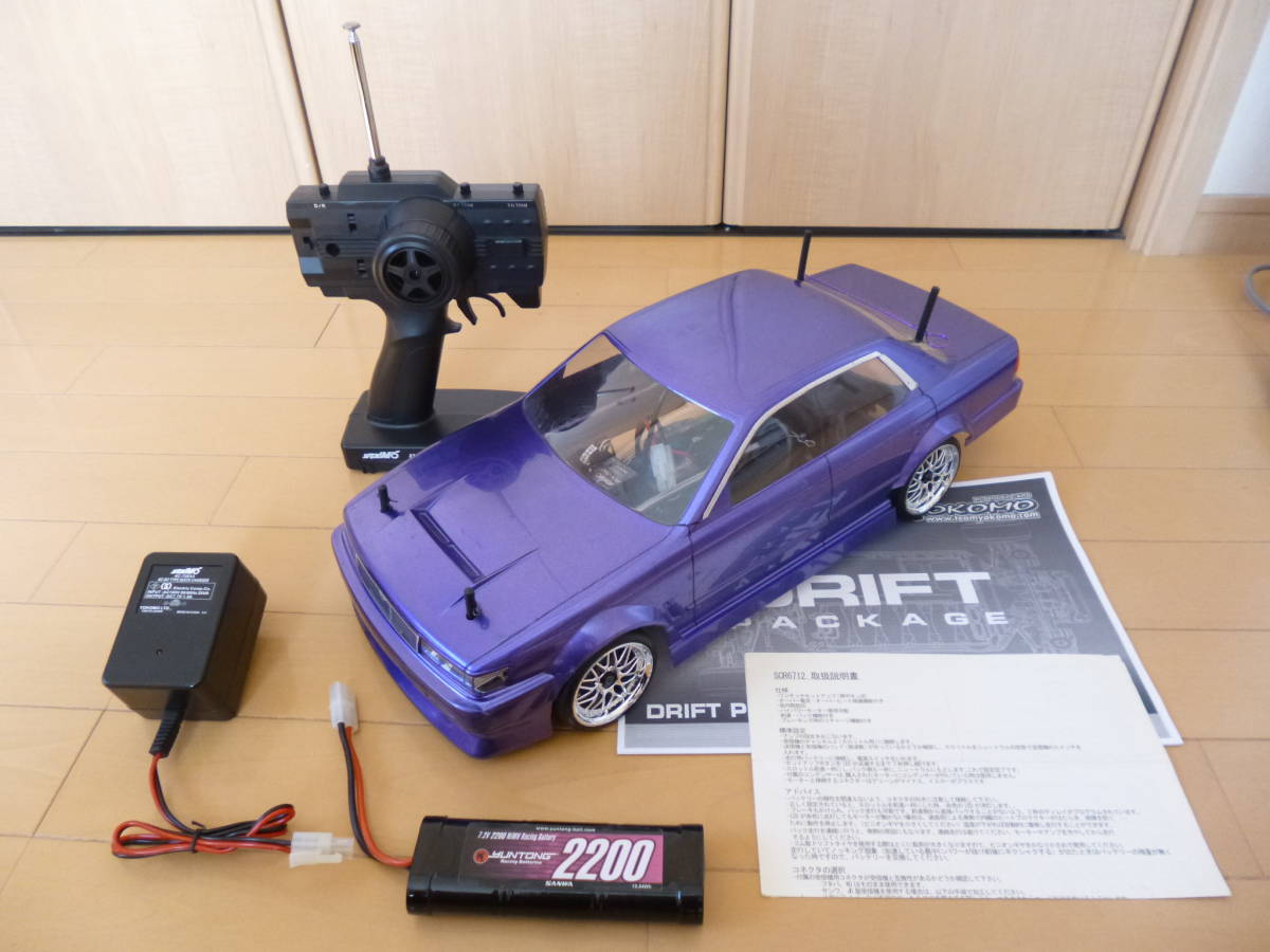  ヨコモ② 結構 フルセット ドリフトパッケージ 4WD クレスタ ローレル ヨコモ SCR6712 S-003 RX-52 ユントン NiMH2200 等(ヨコモ)｜売買されたオークション情報、yahooの商品情報をアーカイブ公開 - オ ヨコモ