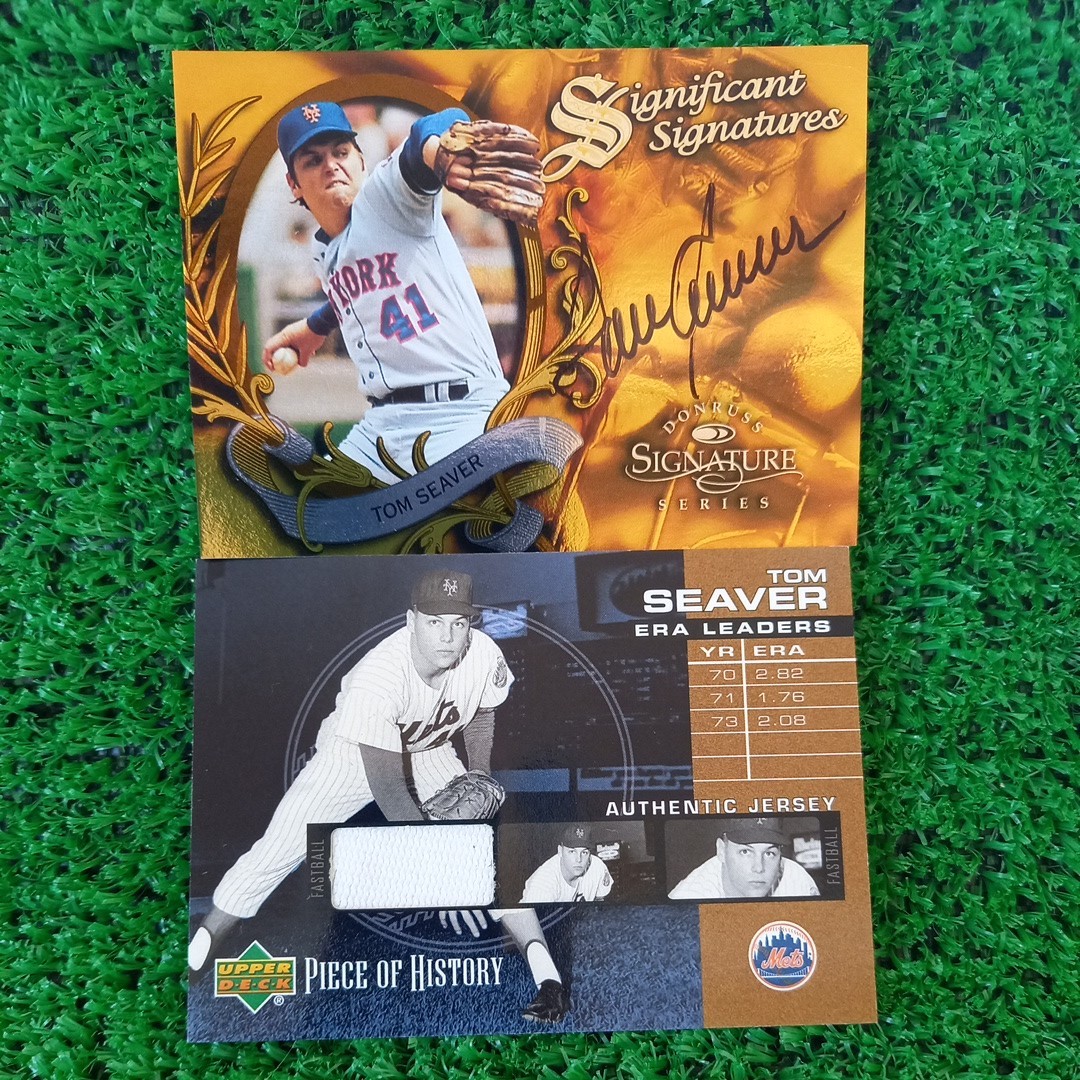 トム・シーバー カードセット DONRUSS SIGNATURES 0205/2000