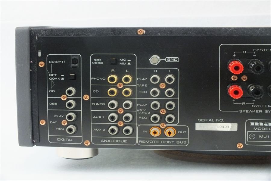 マランツ Marantz プリメインアンプ - marantz マランツ(MARANTZ