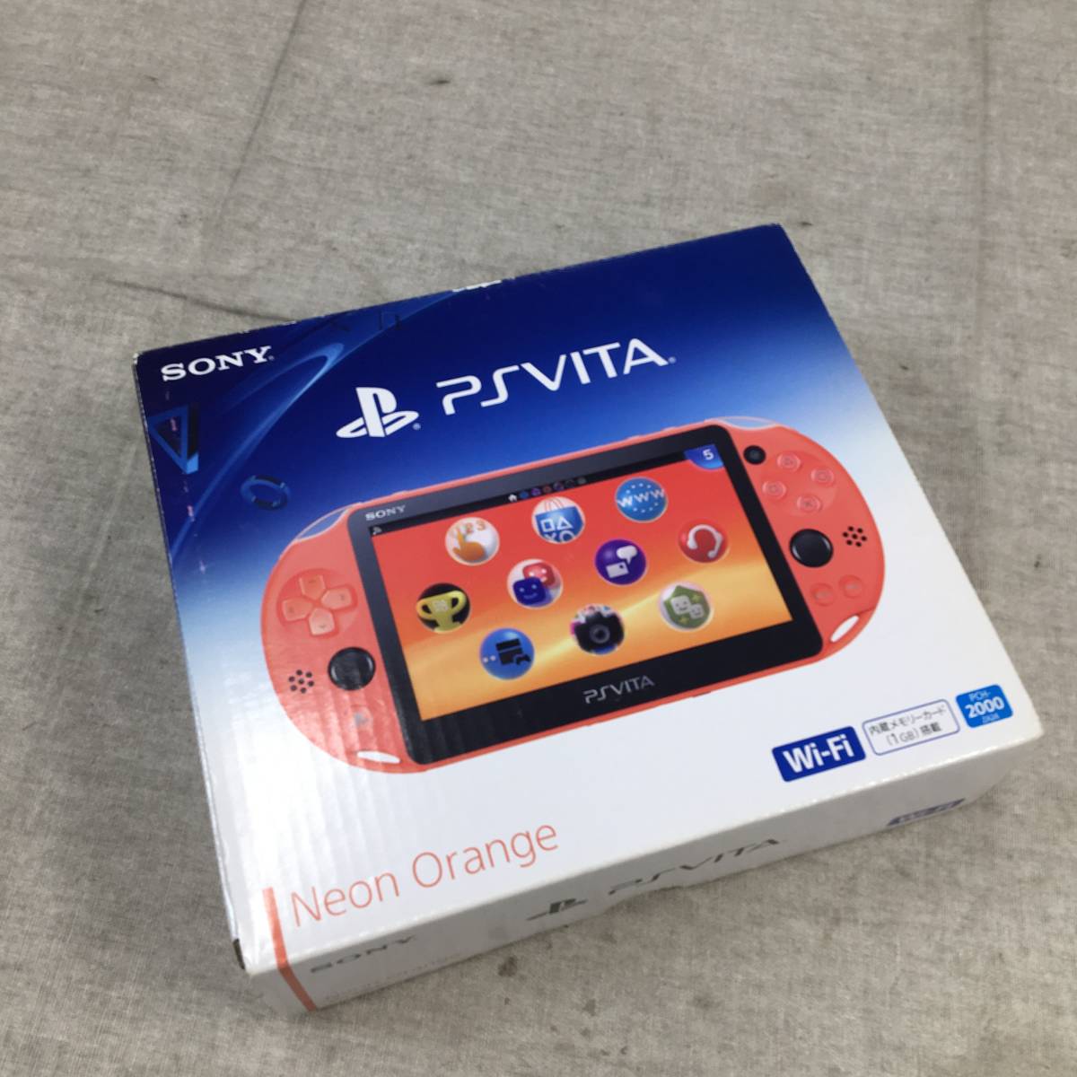PlayStation Vita Wi-Fiモデル ネオン・オレンジ PCH-2000 Vita