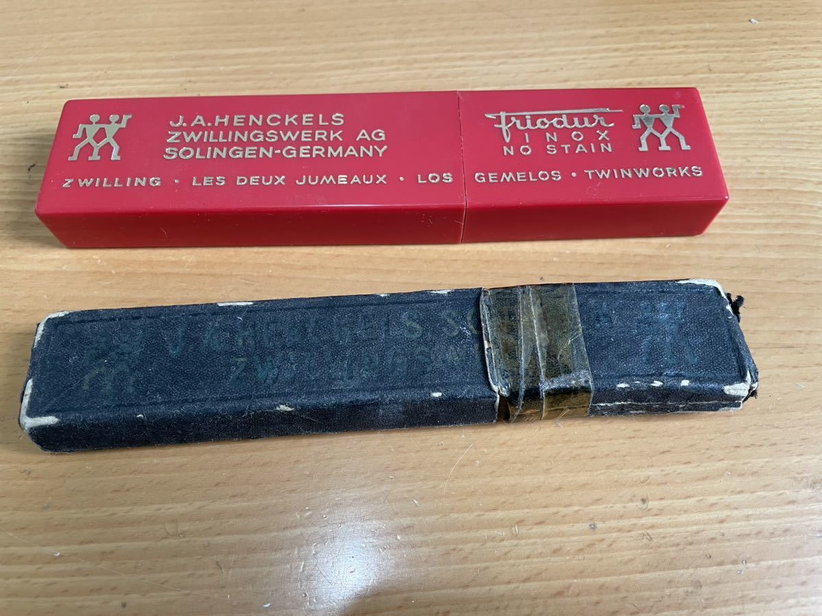 理容 西洋剃刀 カミソリ J.A.HENCKELS SOLINGEN ZWILLINGWERKS