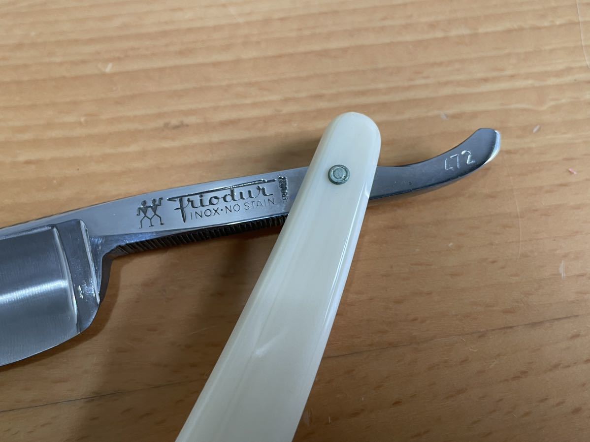 理容 西洋剃刀 カミソリ J.A.HENCKELS SOLINGEN ZWILLINGWERKS