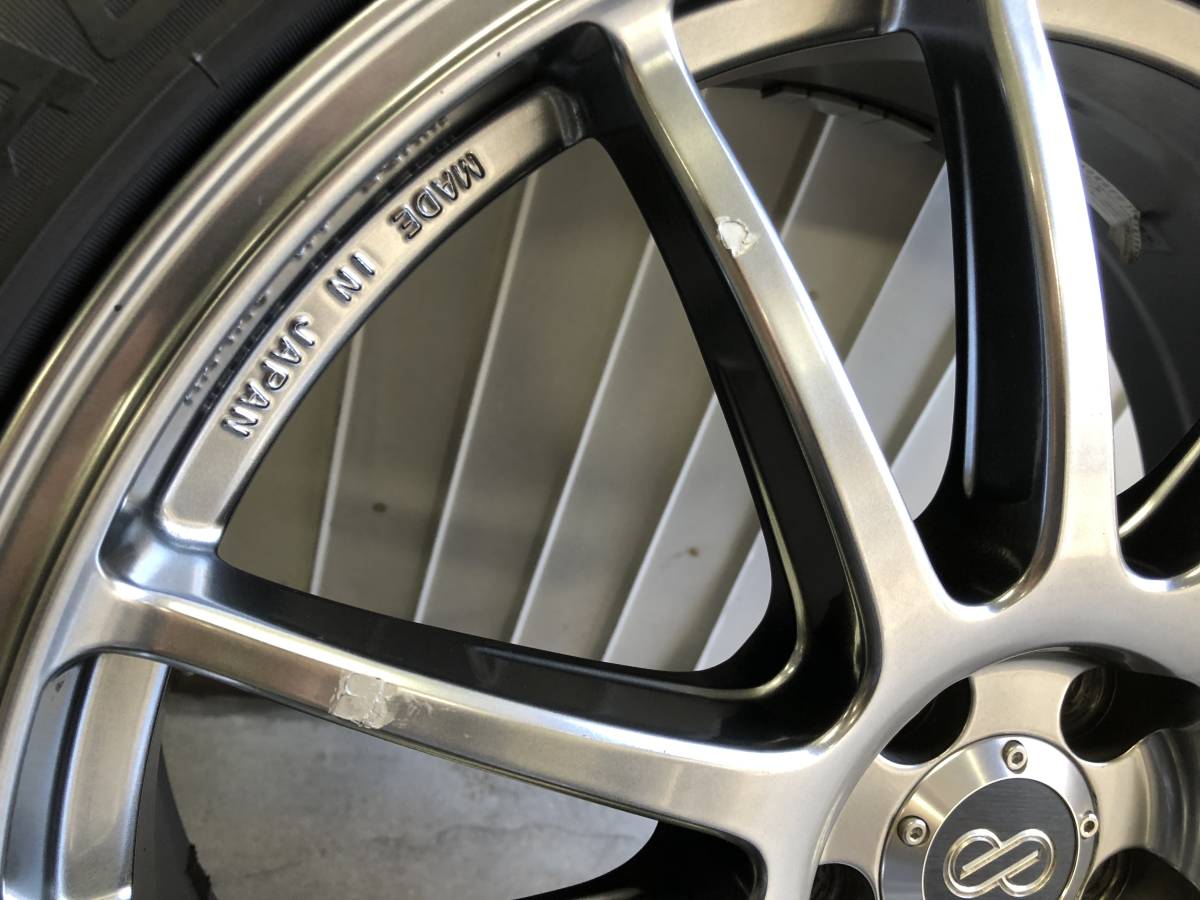 1000円売切り！ENKEIエンケイ RACING GTC01 18×7.5J +48 PCD100 5穴 