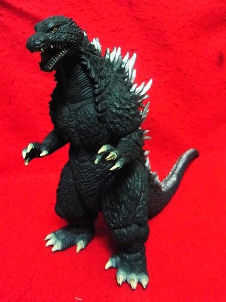 バンダイ ムービーモンスター ゴジラ 2003 機龍ゴジ/ソフビ