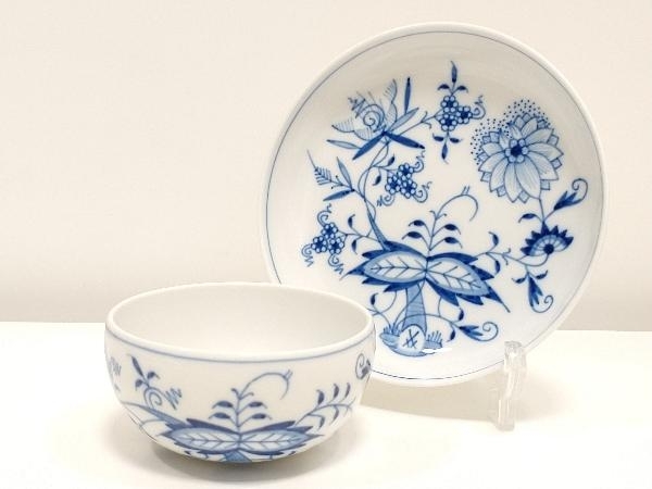 豊富な，SALE MEISSEN マイセン ブルーオニオン 湯呑み ジャパニーズティーカップ&ソーサー フラワー ブルー ホワイト 店舗受取可(マイセン)｜売買されたオークション情報、yahooの商品情報をアーカイブ マイセン