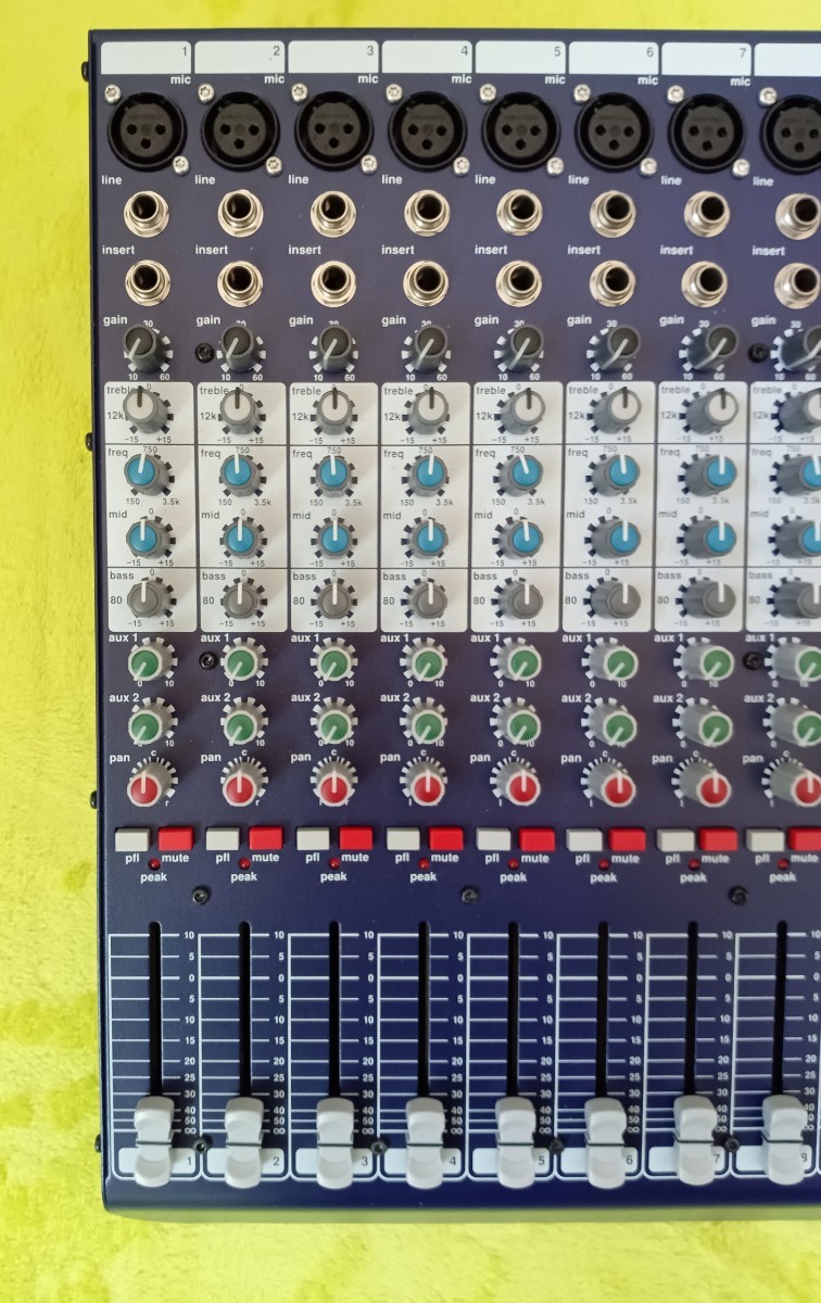 DM16 | MIDAS Midas アナログミキサー Mixer メルカリ - ) マイダス