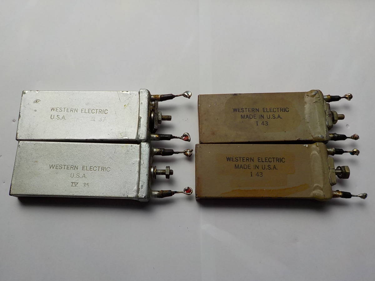 ウエスタン Western Electric オイルコンデンサ オイルコン 1