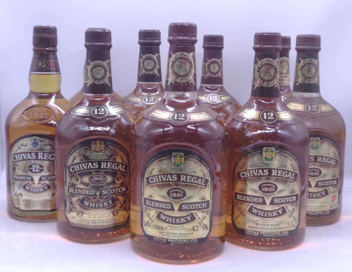  同梱不可 シーバスリーガル 12年 9本セット 1L 1.14L スコッチ ウイスキー 古酒 X209383(スコッチ)｜売買されたオークション情報、yahooの商品情報をアーカイブ公開 - オークファン スコッチ