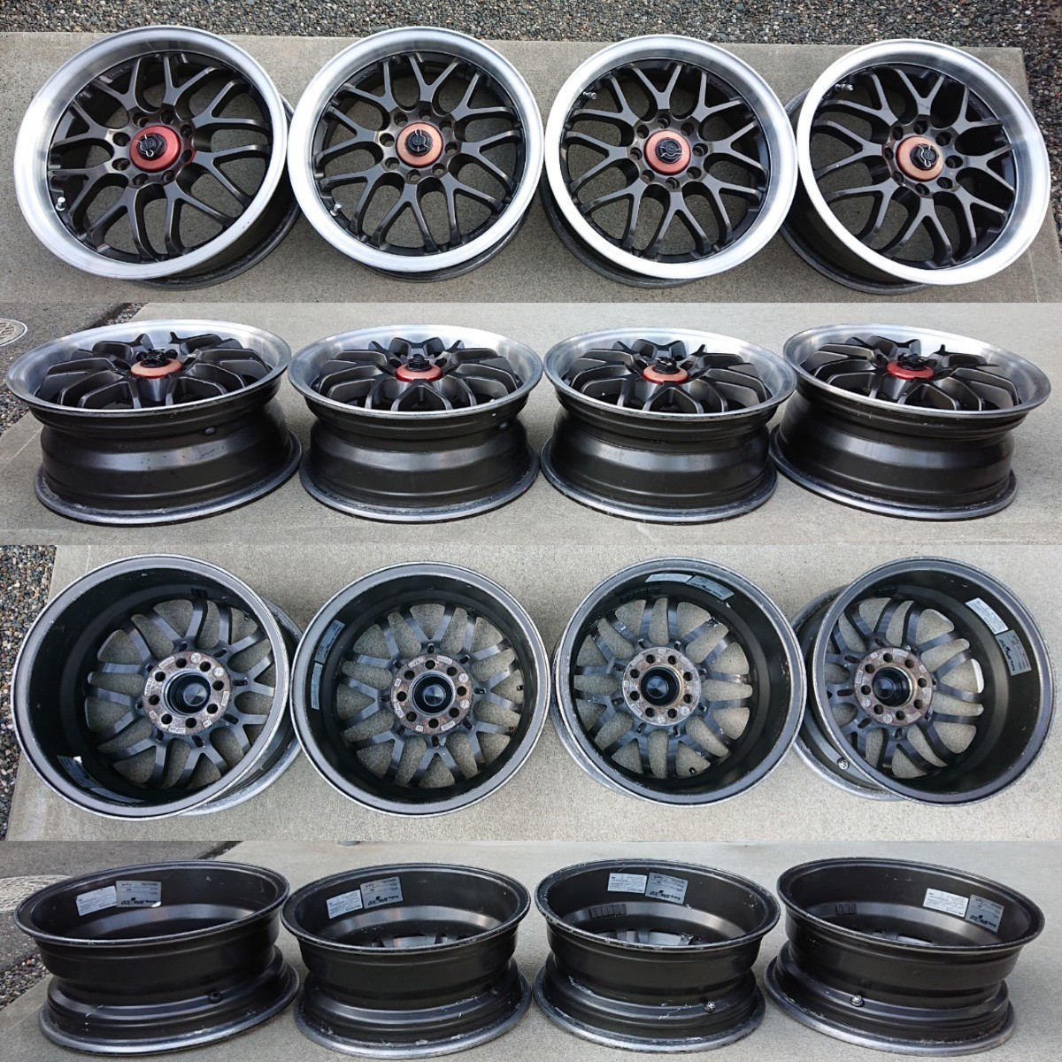 ☆PCD100 NS-2 RACING SPARCO 4本SET 4H 6J +40 レーシング スパルコ 