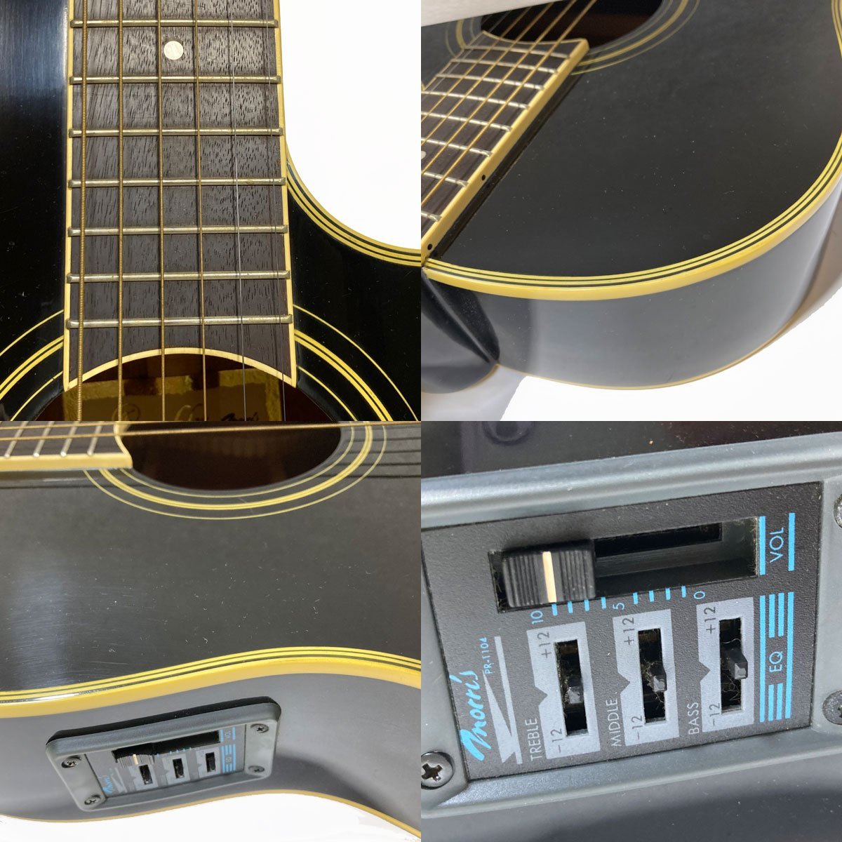 M7995 Rumbler by Morris MR-1 エレアコギター M7995 Rumbler by