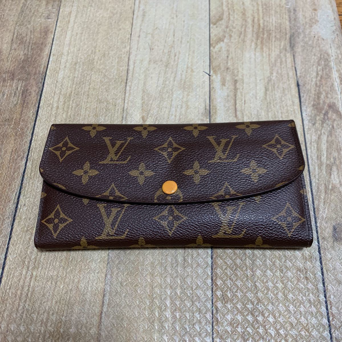 LOUIS VUITTON ルイヴィトン ポルトフォイユ エミリー 長財布 モノグラム 