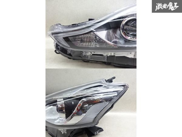 トヨタ純正 ZVW40 ZVW41W プリウスα 後期 LED ヘッドライト ヘッド