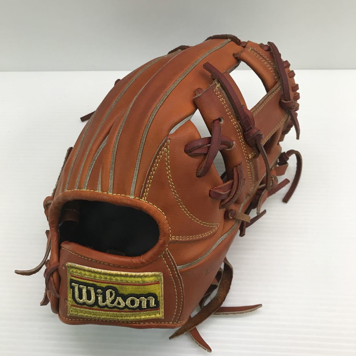 G-5866 ウィルソン Wilson ベーシックラボ Basic Lab 軟式 内野手用 グラブ グローブ 野球 中古品 