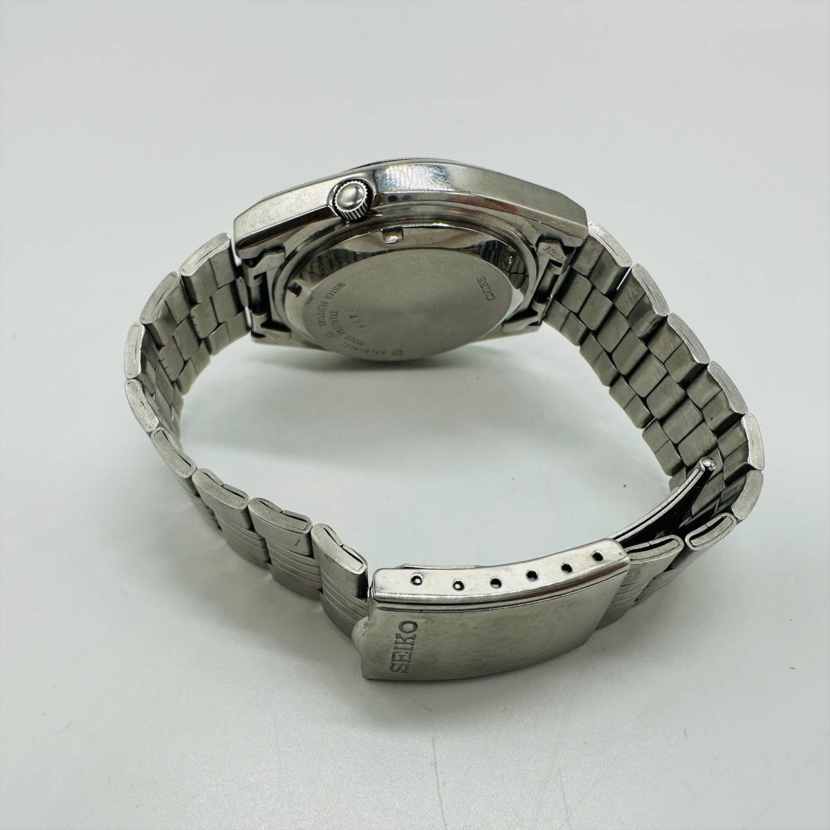 自動巻き グレー文字盤 7S26-8760 SEIKO5 稼働品セイコー5 メンズ 