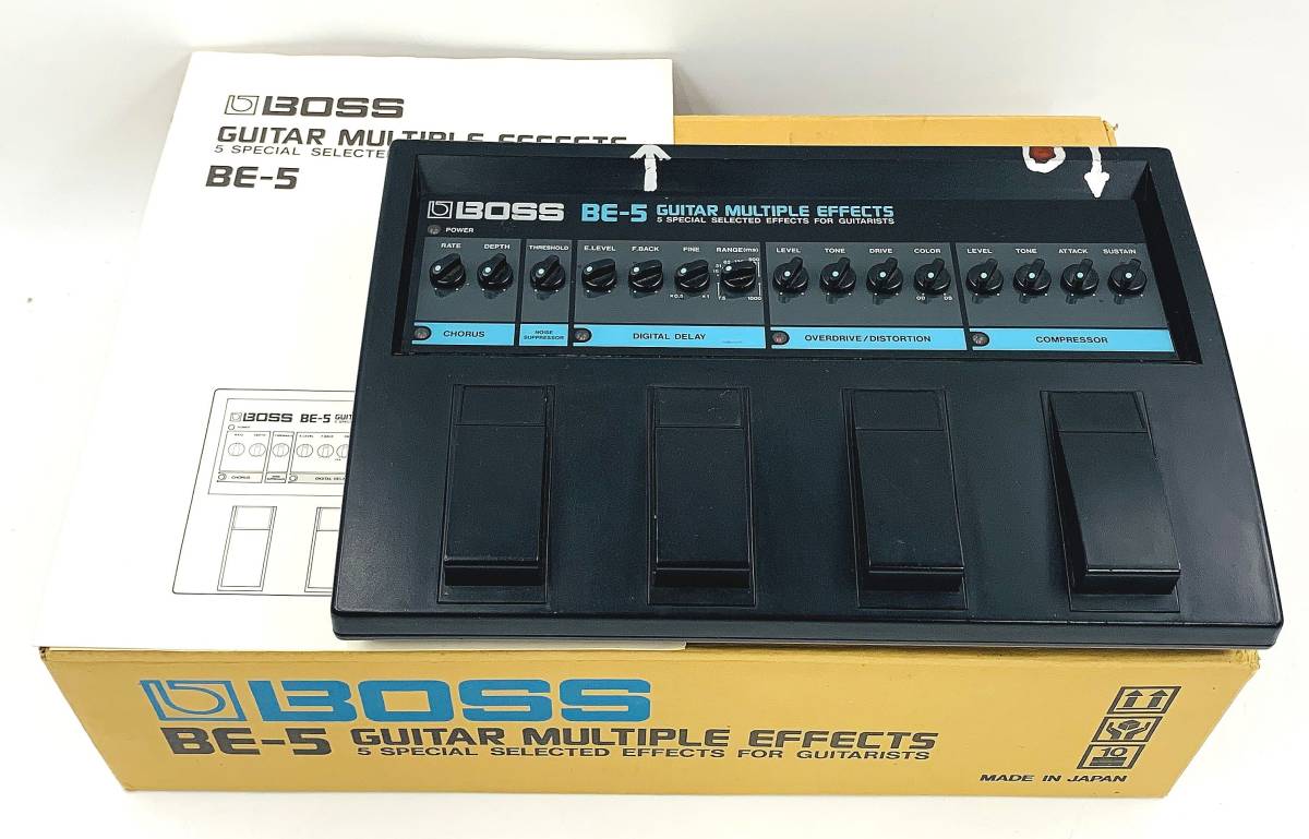 BOSS BE-5 ギターマルチエフェクター 送料込】BOSS BE-5 ギター用