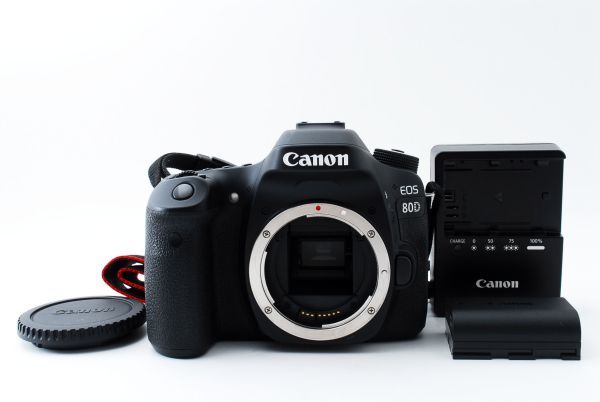 13299☆美品☆ Canon キャノン EOS 80D ボディ EOS Canon 80D Black F3.5-