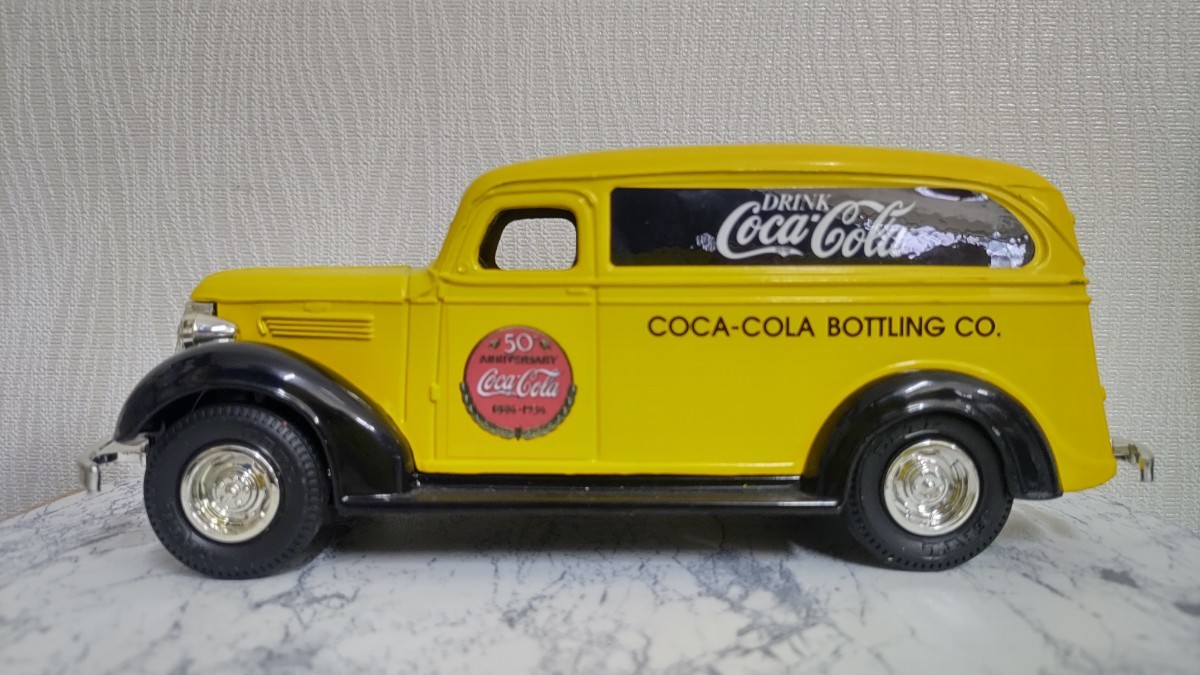 コカ・コーラ ミニカー ダイキャスト コインバンク 貯金箱 アメ車 旧車 
