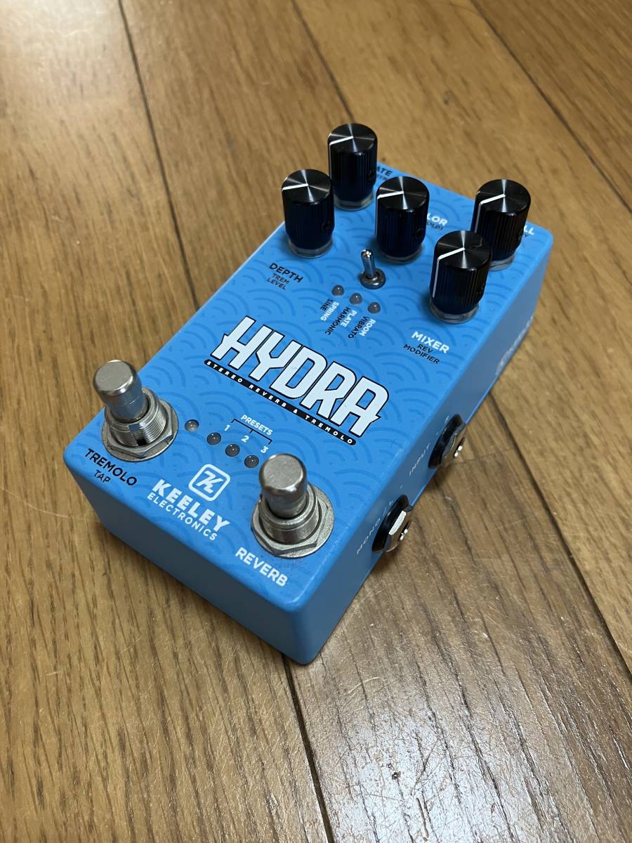 Keeley Electronics HYDRA Stereo Reverb & Tremolo 中古