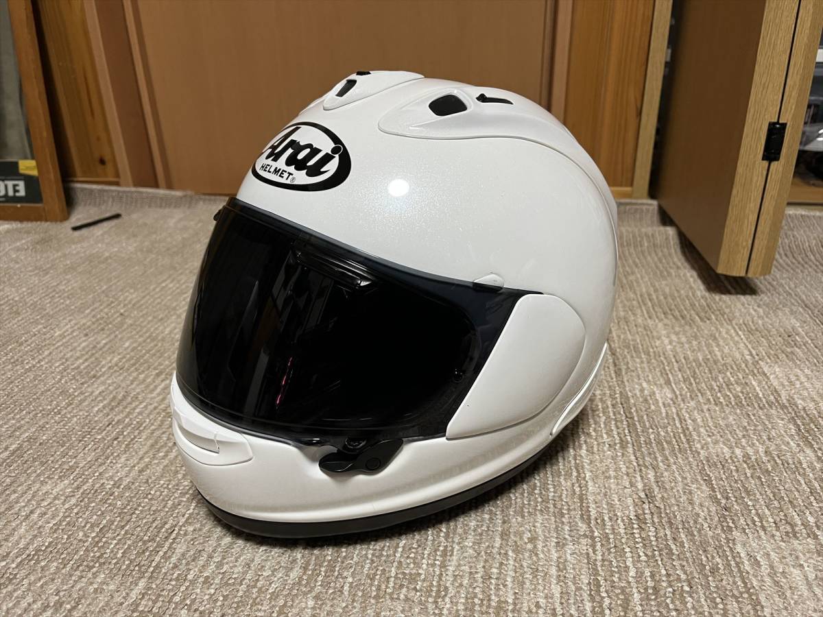 arai アライ フルフェイスヘルメット RX-7X グラスホワイト 61‐62 