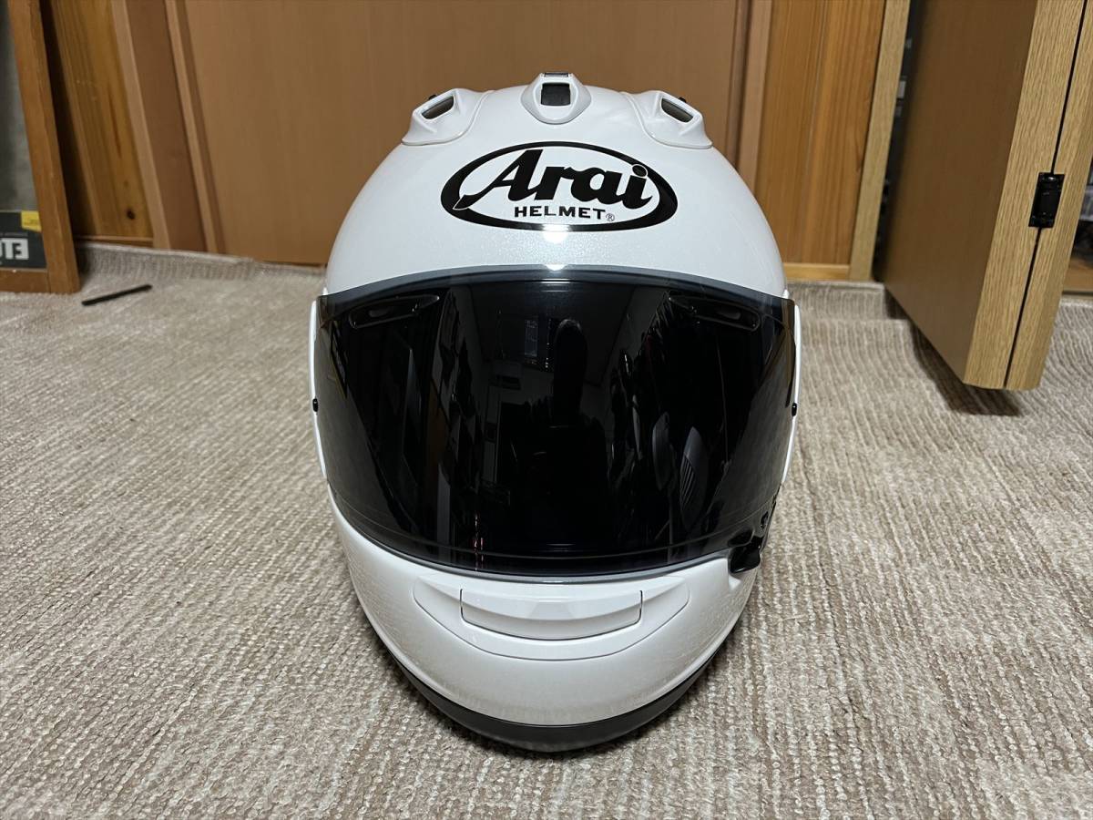 arai アライ フルフェイスヘルメット RX-7X グラスホワイト 61‐62 