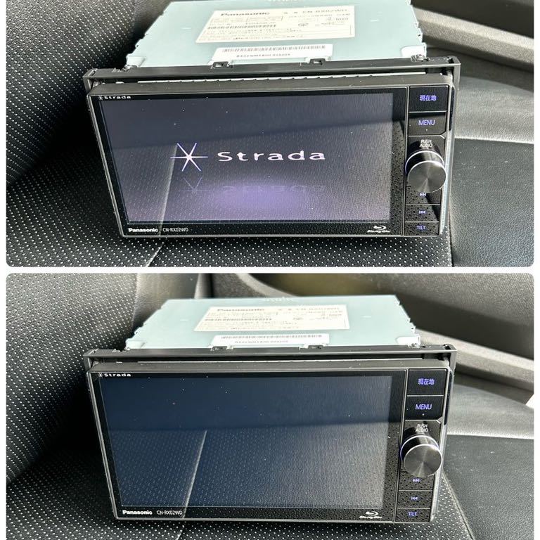 ☆美品☆Panasonic ストラーダ CN-RX02WD ブルーレイ搭載☆2023年度版