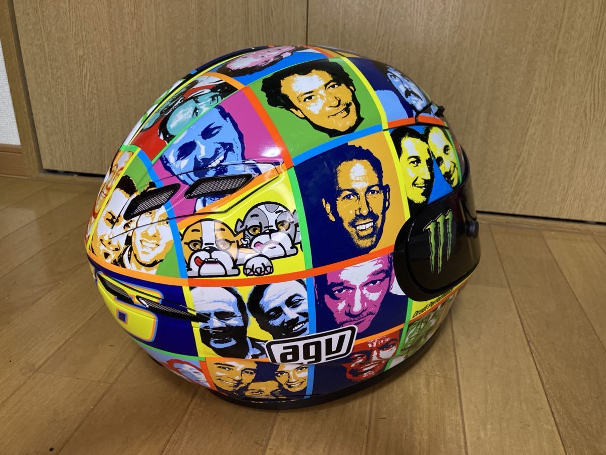 Agv Gp-tech XXL vR46 ロッシレプリカ 限定品 バレンティーノ AGV VR46
