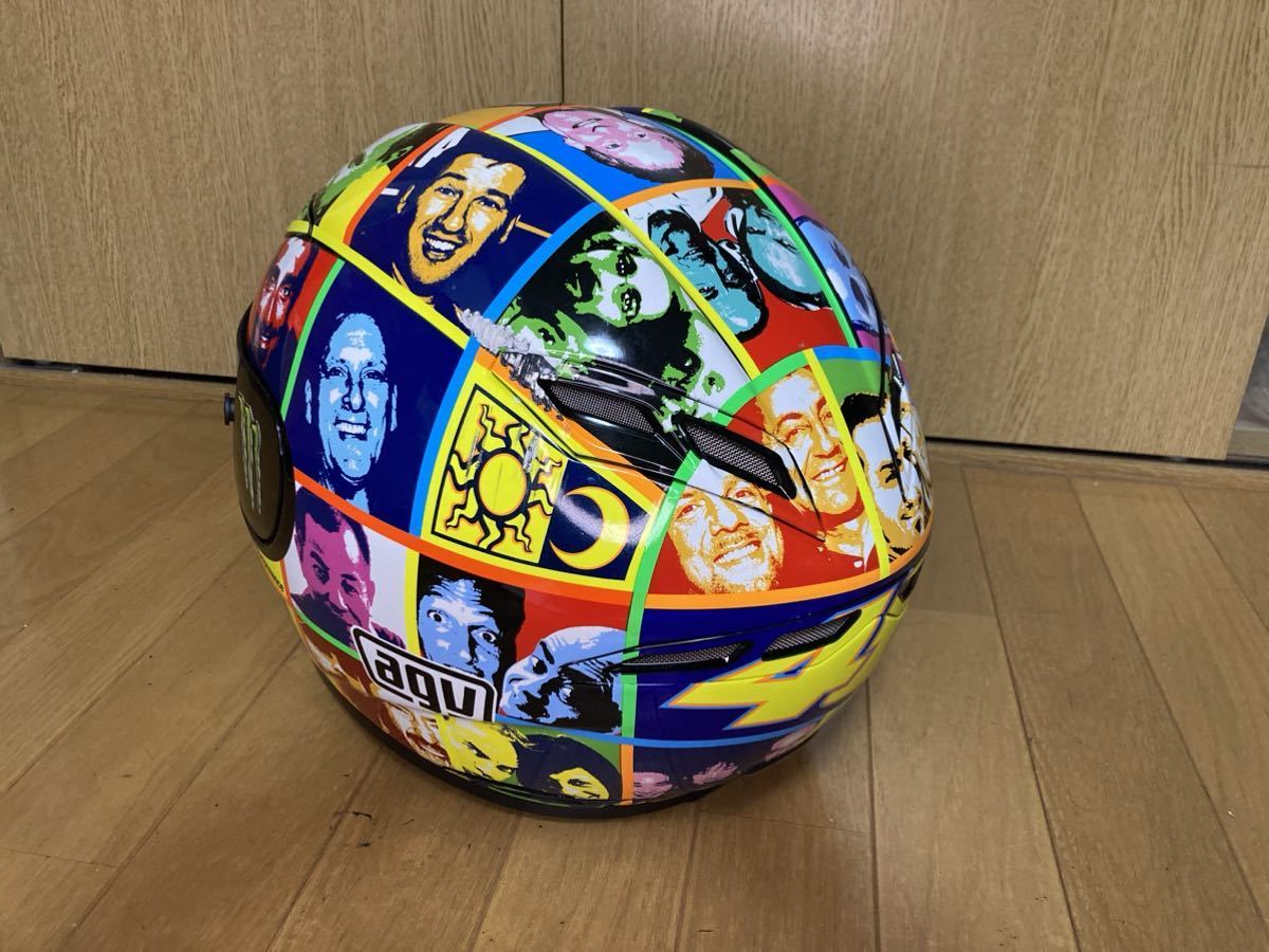 Agv Gp-tech XXL vR46 ロッシレプリカ 限定品 バレンティーノ AGV VR46