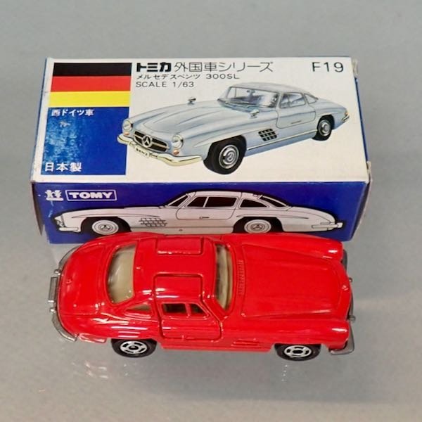 トミカ 東急ハンズ 日本製 No.F19 メルセデスベンツ 300SL 外国車