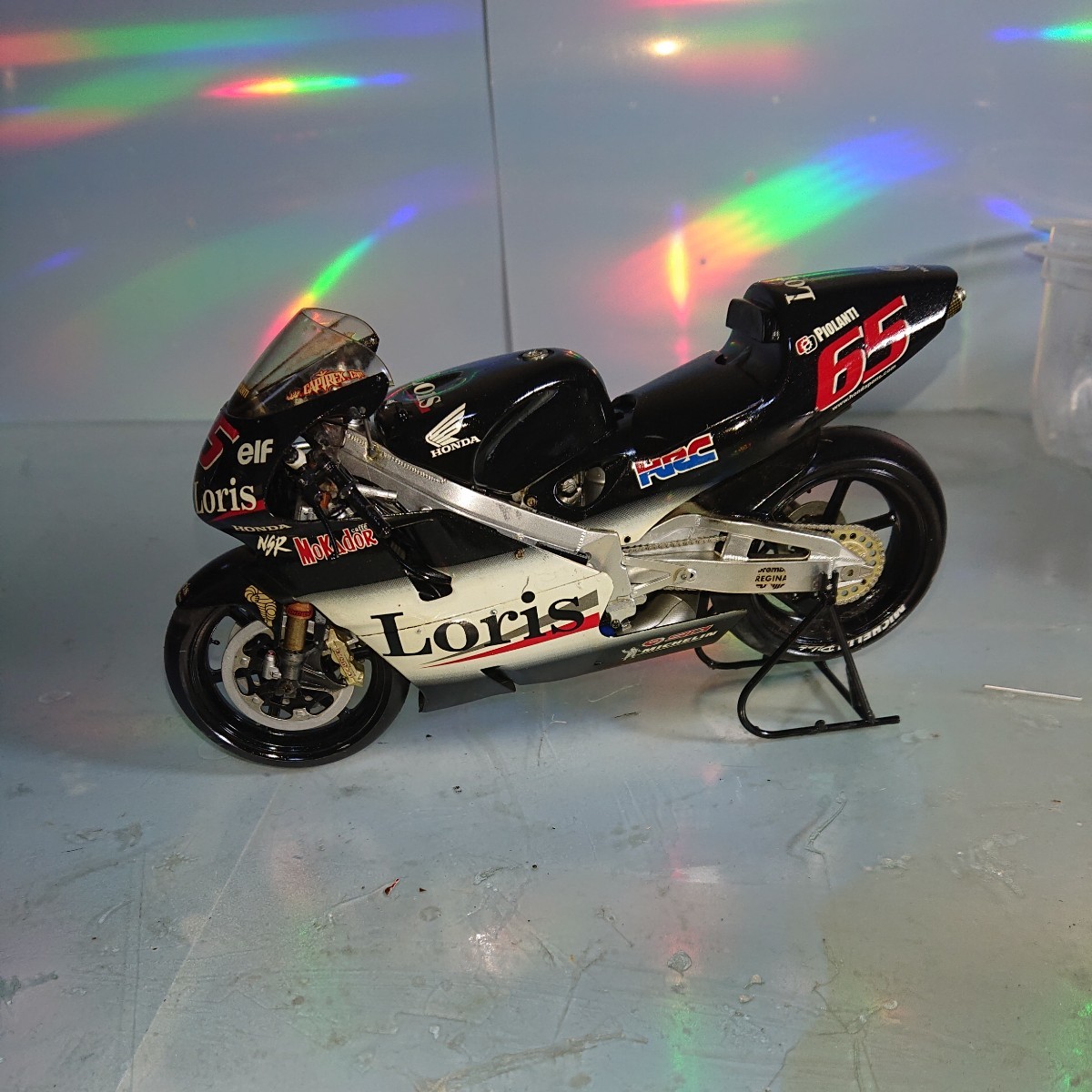 値下げタミヤ模型1/12オートバイシリーズ HONDA ポンズ NSR 500 値下げタミヤ模型1/12オートバイシリーズ HONDA ポンズ NSR 500
