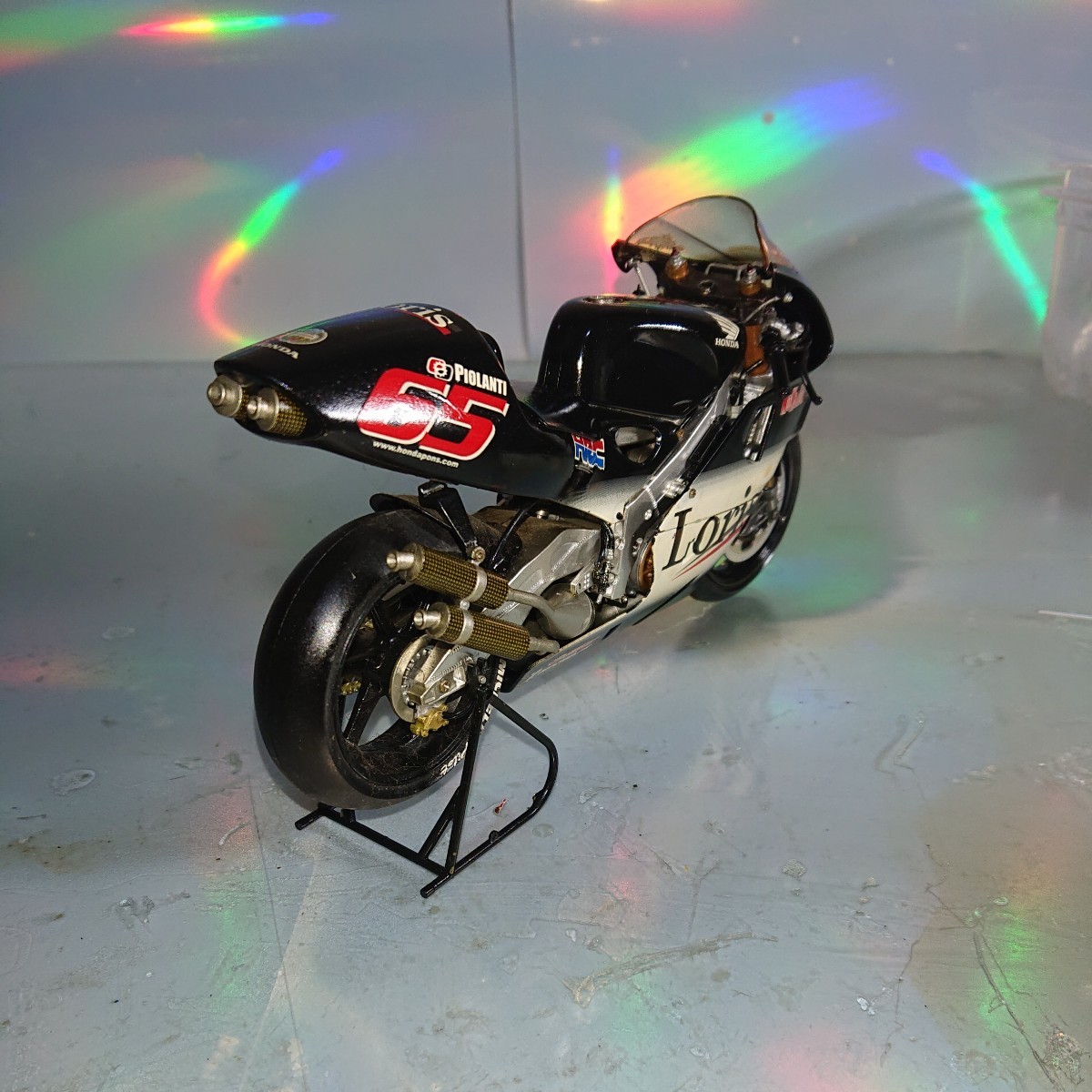 値下げタミヤ模型1/12オートバイシリーズ HONDA ポンズ NSR 500 値下げタミヤ模型1/12オートバイシリーズ HONDA ポンズ NSR 500
