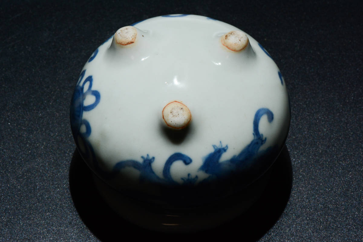 明代 人物染付 香炉 中国古陶磁 骨董品 香道具 明代 人物染付 香炉 中国古陶磁 骨董品 香道具 【公式通販】