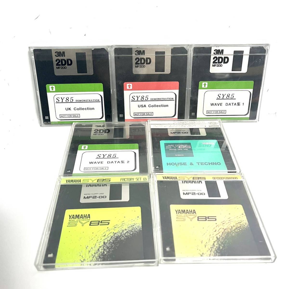 YAMAHA ヤマハ シンセサイザー SY85 フロッピーディスク 7点セット Y-042001-21