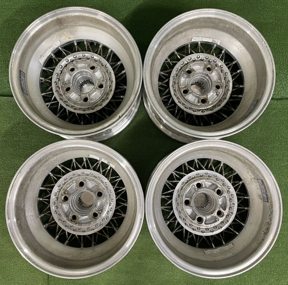 ☆RAYS VOLK レイズ ボルク ARTISAN SPIRIT ワイヤーホイール 当時品 