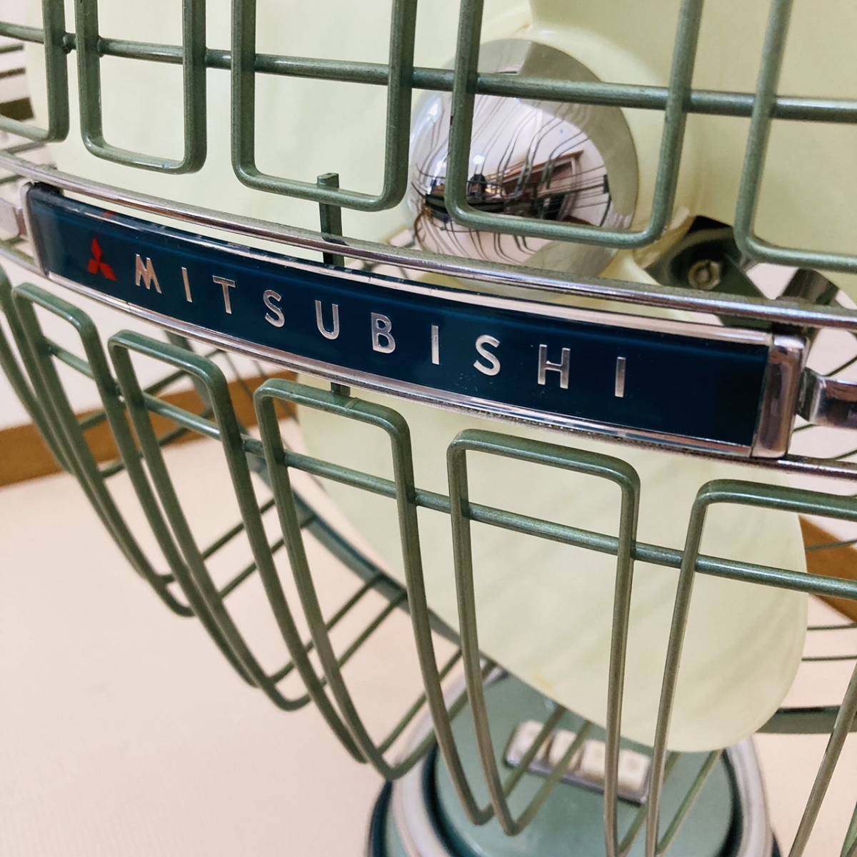 三菱扇風機 MITSUBISHI DM-12L 30cm 3枚羽根 扇風機 高級扇 昭和レトロ 