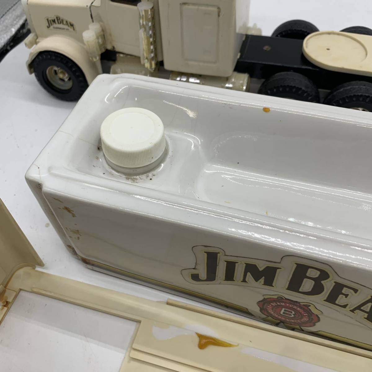 ML7082-9 JIM BEAM デカンタ トレーラー 当時物 コンボイ トラック 