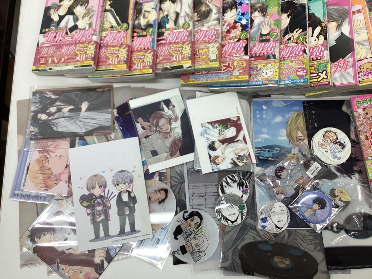 同梱不可/現状】 BL グッズ まとめ売り世界一初恋 テンカウント 他 缶