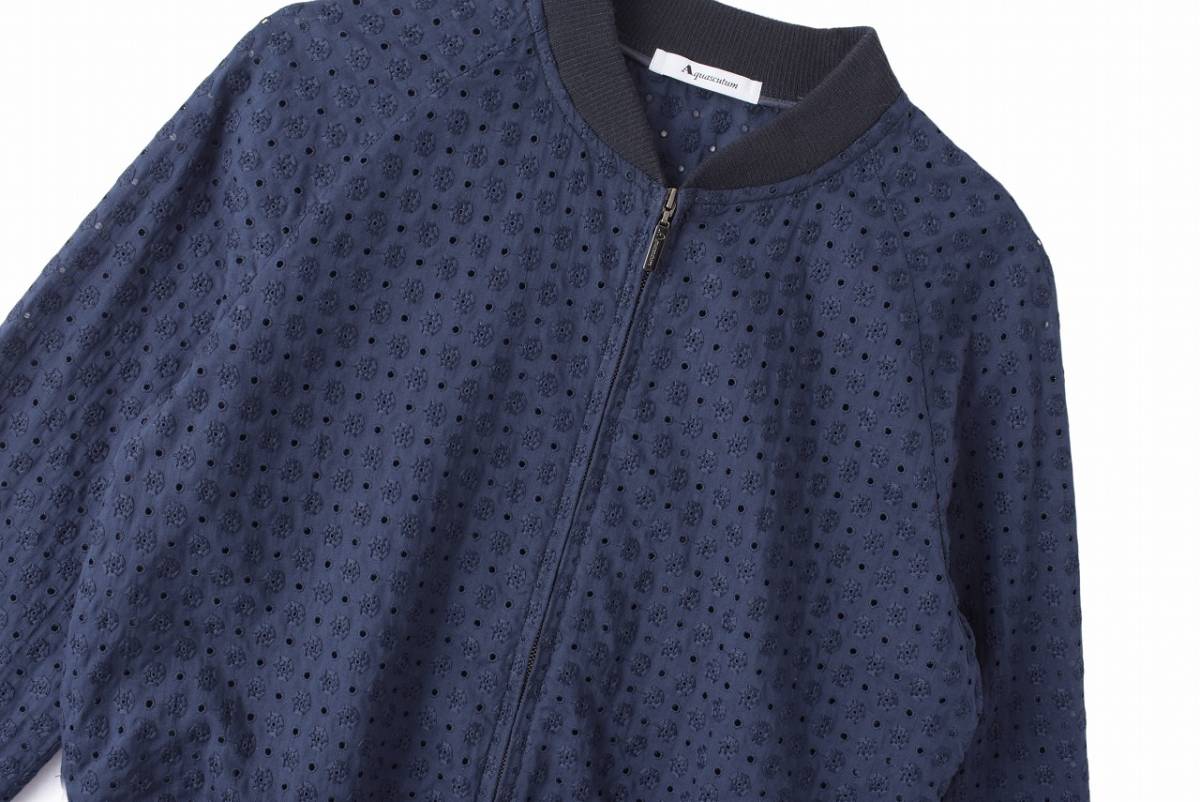 美品☆アクアスキュータム3.5万☆12Tsize/13号☆レースジャケットK044 