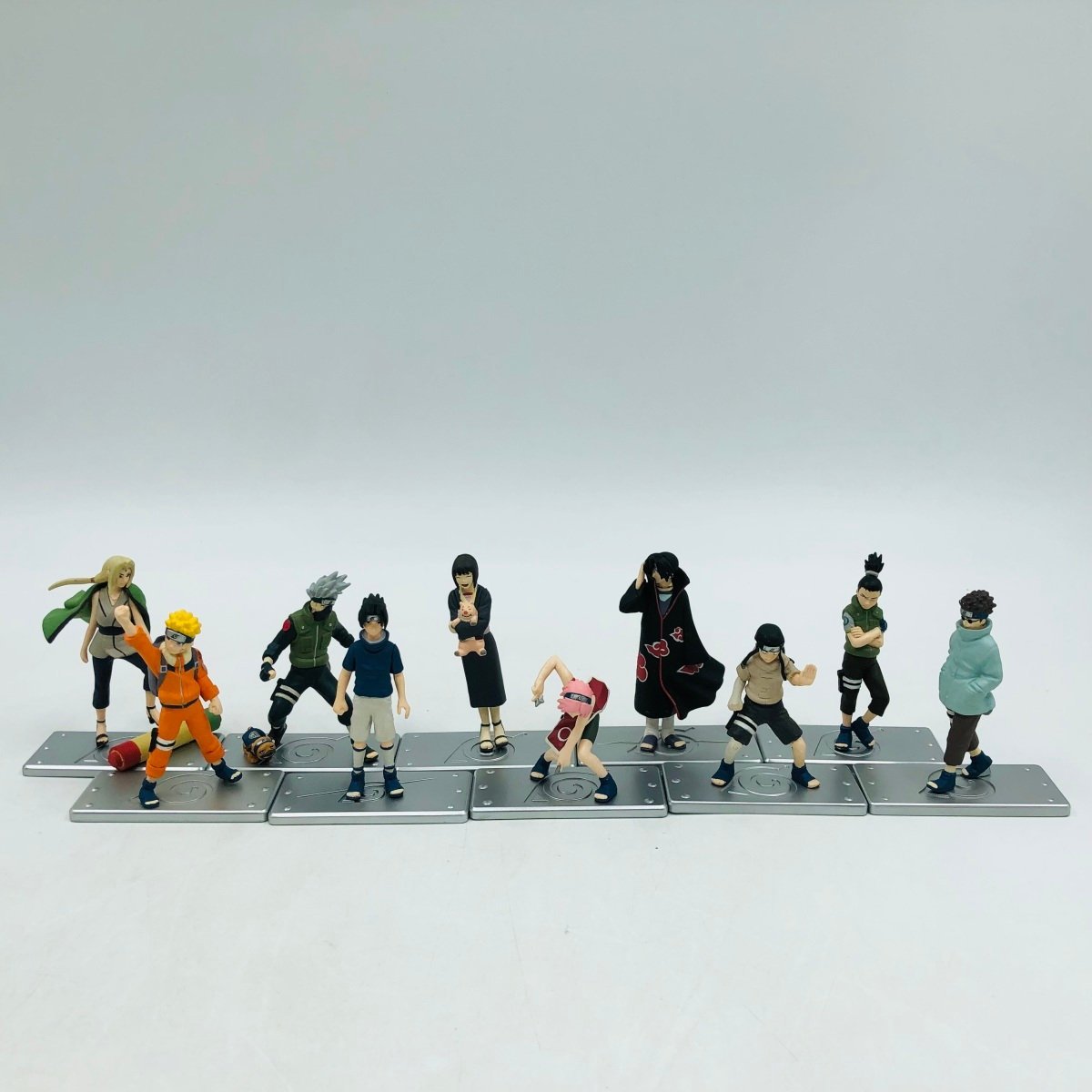 中古品 NARUTO ナルト 忍形集 其ノ七 フィギュア 全10種セット カカシ 