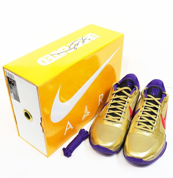 UNDEFEATED x NIKE (ナイキ) Kobe 5 Protro “Hall Of Fame” / コービー5 プロトロ DA6809-700 未使用品 US8.5 (26.5cm) / S00292