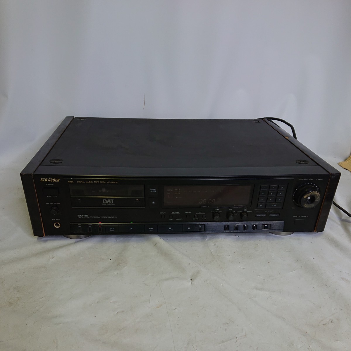 【ジャンク】AIWA STRASSER テープデッキ XD-S1100