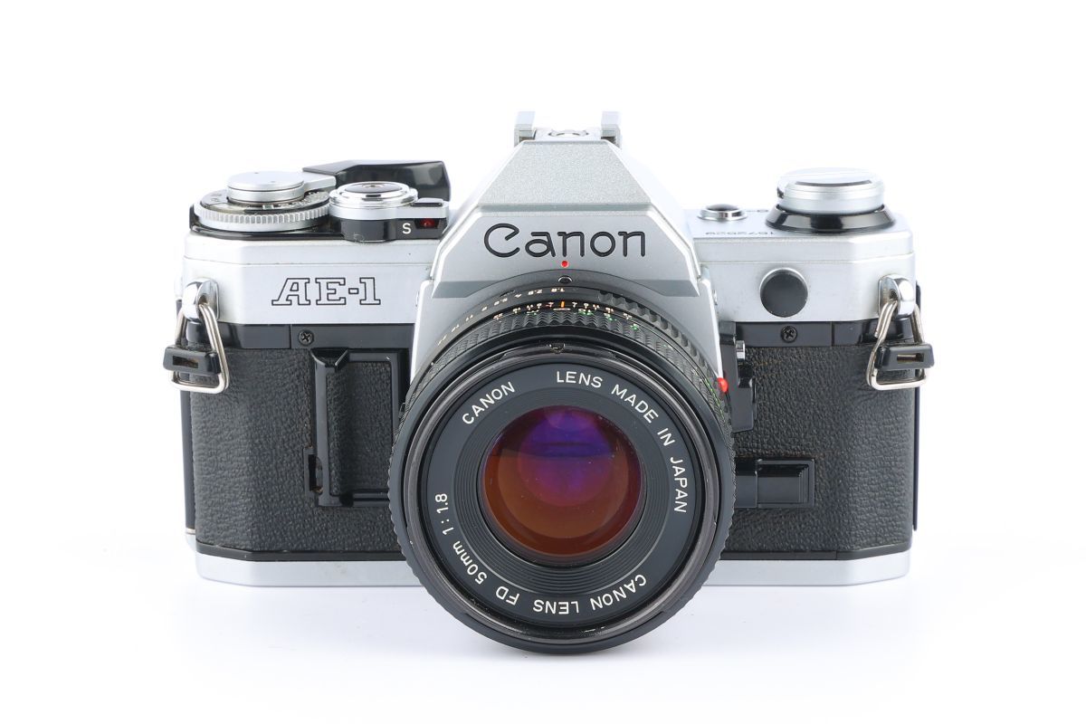 07144cmrk Canon AE-1 + New FD 50mm F1.8 MF一眼レフカメラ FDマウント