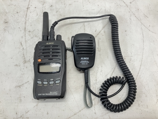 FM ALINCO DJ-S47 モノバンド430MHz DJ-S47L 5Wトランシーバー