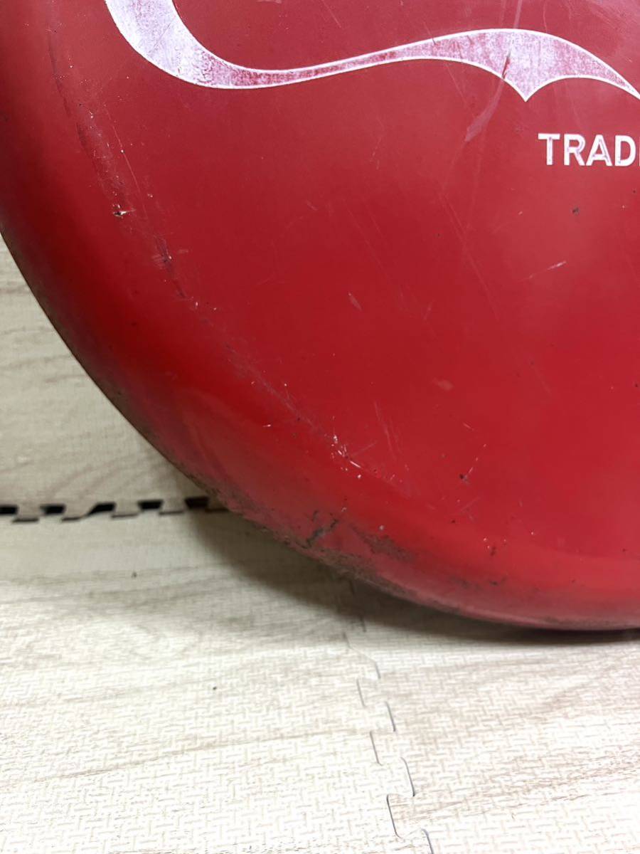 コカ・コーラ 昭和レトロ ホーロー看板 当時物 CocaCola 丸型琺瑯看板