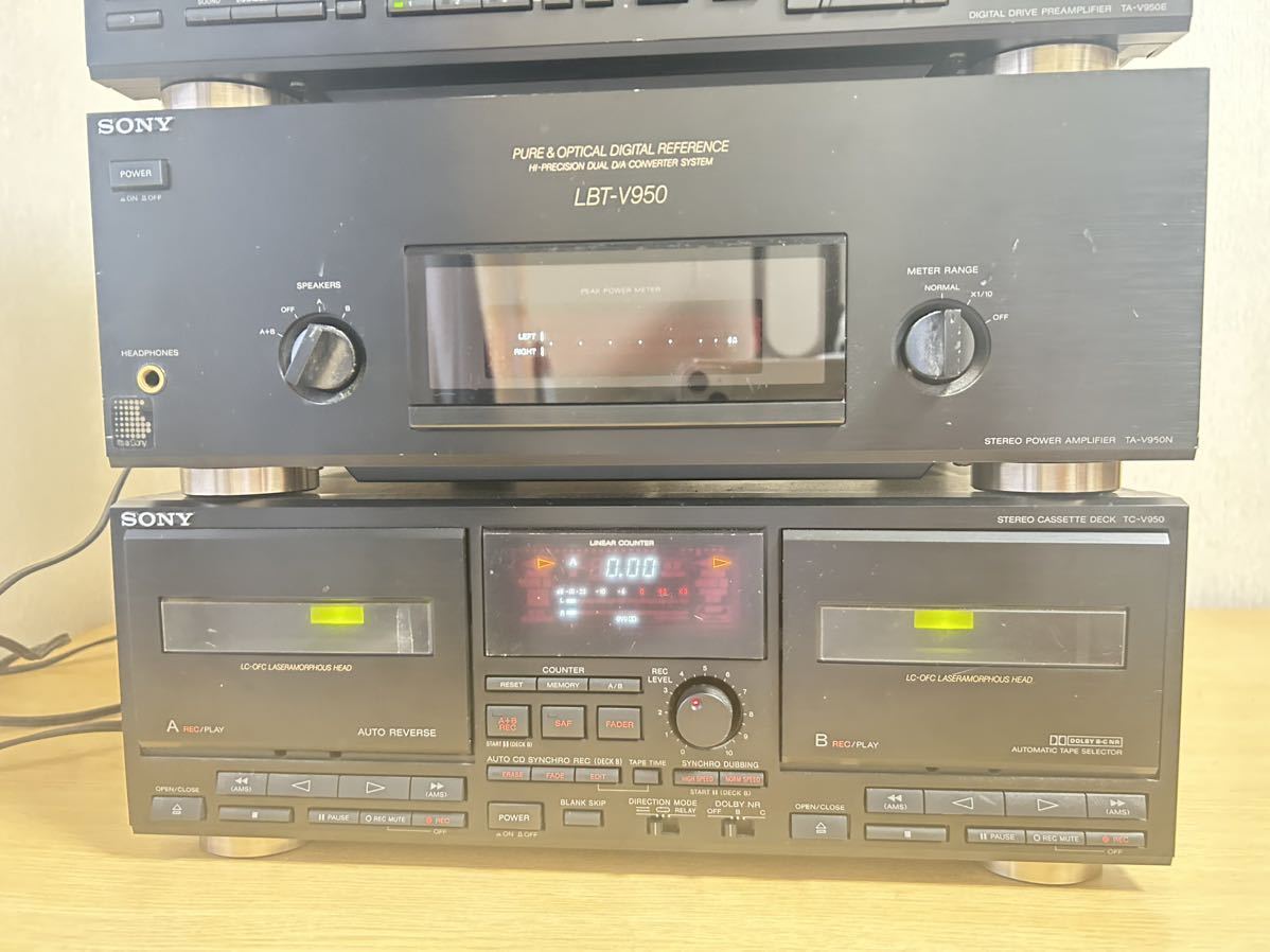 TA-V950E SONY Sony pre-amplifier ソニー プリアンプ CDP-V950 TC