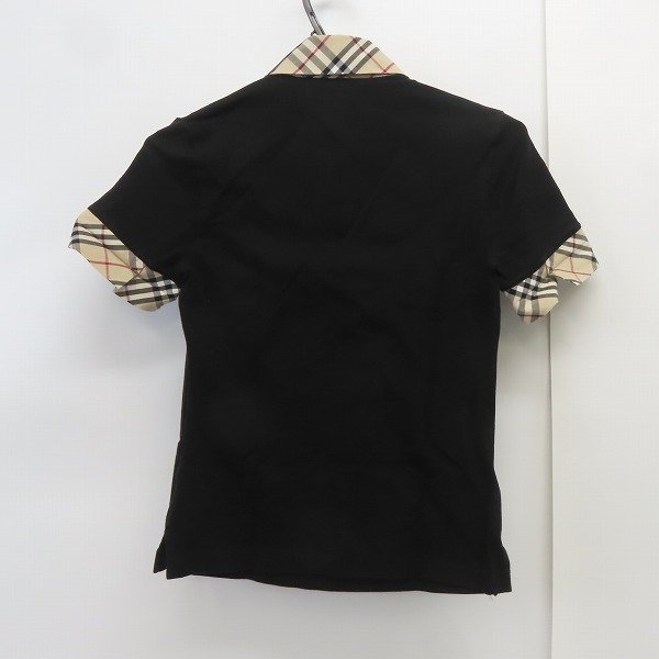 ☆BURBERRY LONDON/バーバリーロンドン ノバチェック ポロシャツ FAA76