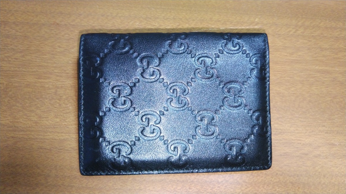 GUCCIグッチ 名刺入れ 程度良