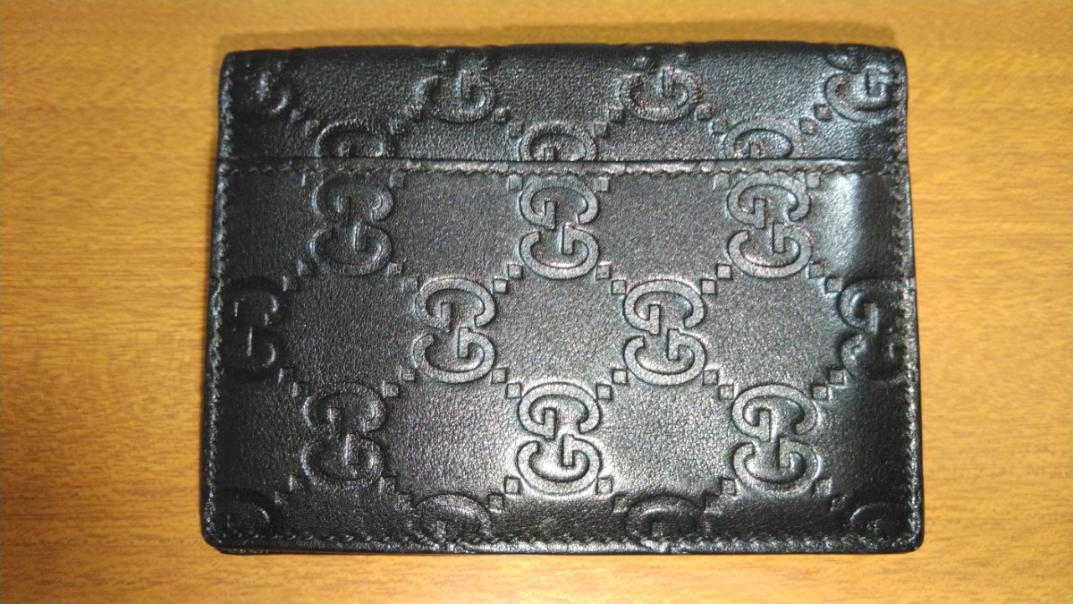 GUCCIグッチ 名刺入れ 程度良