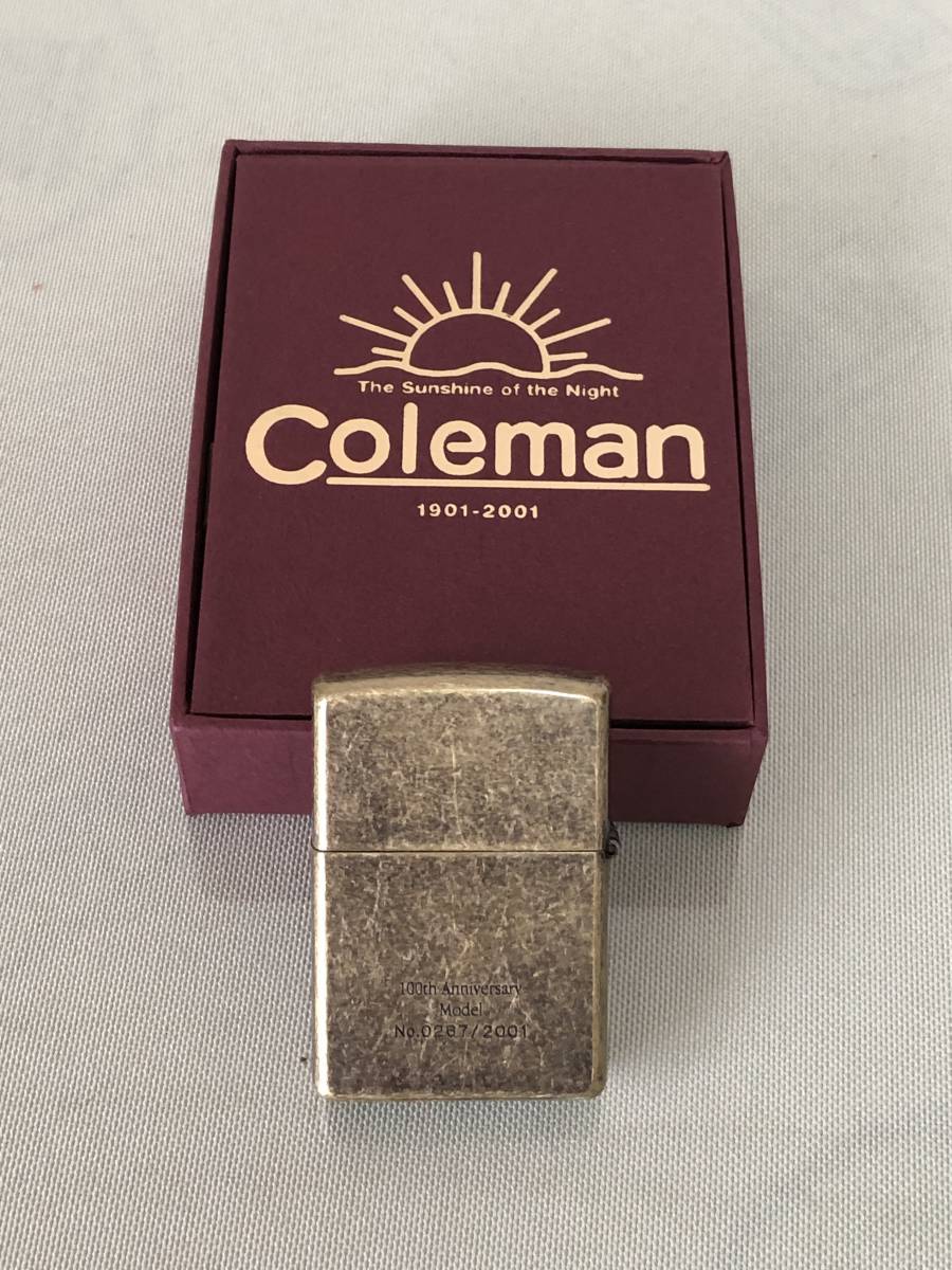 Zippo Coleman CENTENNIAL ZIPPO LIGHTER(STOVE) コールマン100周年